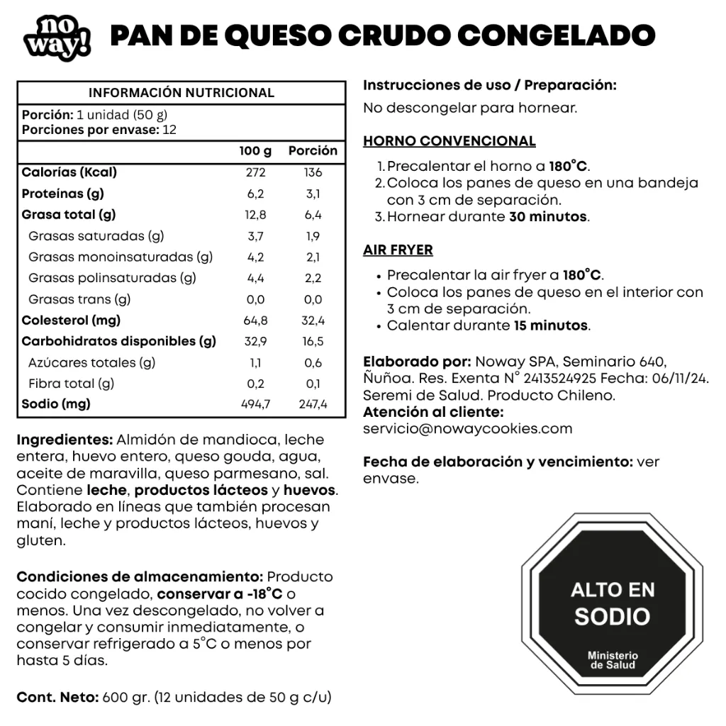 Etiqueta Bolsa 12 PDQ Crudos Congeladas 50g.webp