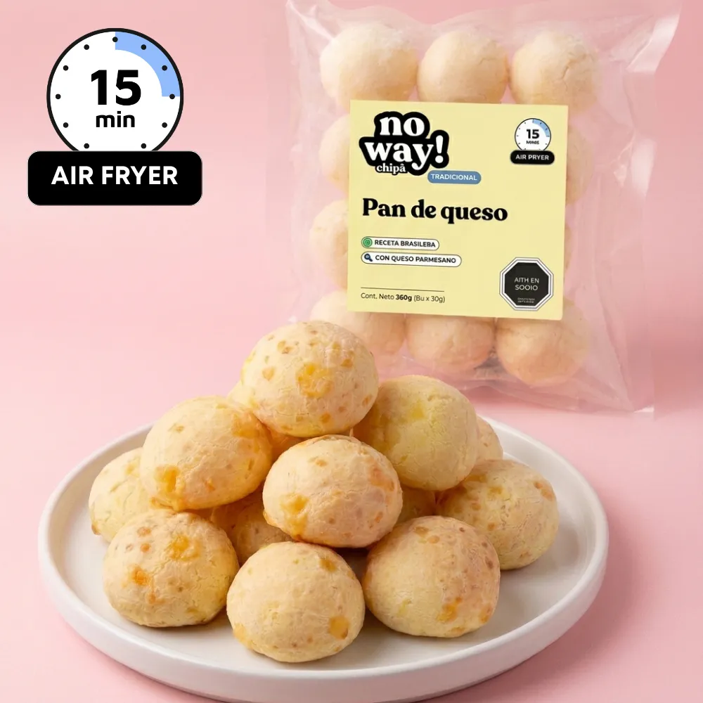 12 Panes de Queso para hornear x 50g c/u